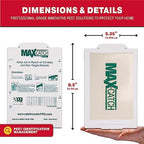Catchmaster Mouse & Insect Glue Board Set, 36 Glue Boards & 30 Spider & Insect Glue Traps, Indoor Roach Trap for Home, Garage & Shed, Pet Safe Pest Control