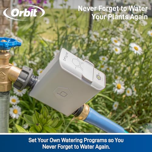 ORBIT 21005 B-hyve Bluetooth Hose Faucet Timer - Gray