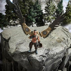G.I. Joe Classified Series #139, CHIP Raptor Talon & General Ledger, Collectible 6 Inch Action Figure & Pet with 7 Accessories; Articulated Wings