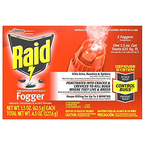 Raid Concentrated Deep Reach Fogger (Pack - 2)