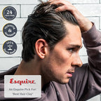 Highland Glacial Hair Clay Pomade - Award winning hair styling clay for men and women made with 100% all natural and organic ingredients that promote hair and scalp health. Low shine, Medium Hold.
