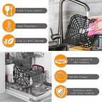 Air fryer Replacement Parts for Instant Pot Vortex Plus 6 in 1 4 Quart Air Fryer Oven, 7.5''×7.5'' Square Food Grade Air Fryer Grill Pan Grill Plate Crisper Plate Accessories Tray Rack