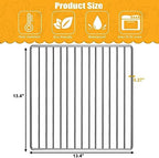 Air Fryer Rack for Ninja Foodi 10 in 1 SP101 Digital Air Fryer Countertop Oven, 13.4''*13.4'' Stainless Steel Air Fryer Accessories Roasting Steamer Grill Racks Baking Tray，Dishwasher safe