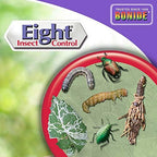 Bonide Eight Insect Control Vegetable, Fruit & Flower, 16 oz Concentrate Long Lasting Insecticide for Beetles and More