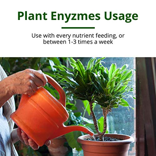 Humboldts Secret Plant Enzymes – Best Plant and Root Enzymes – 7000 Active Units of Enzyme per Milliliter – Quality Plant Food and Plant Fertilizer – Highly Concentrated – 8 Ounce