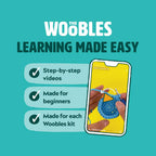 The Woobles Crochet Kit for Beginners - Easy Arts and Crafts Knitting & Crochet Animals Kit As Seen On Shark Tank - Pierre The Penguin