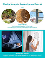 YISSVIC Electric Fly Swatter 2 Pack Bug Zapper Racket 4000 Volt Dual Modes Fly Zapper Rechargeable for Indoor Home Office Backyard Patio Camping (2 Packs)