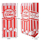 1000pcs Paper Popcorn Bags for Party, 1 Oz Small Vintage Individual Servings Popcorn Container Pop Corn Bags Bulk for Popcorn Machine Accessories Supplies Movie Nights (1000)