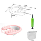 Inflatable Washing Hair Basin, Portable Shampoo Bowl for The Elderly, Disabled, Bedridden and Handicapped, Portable Hair Washing Sink for Pregnant Woman