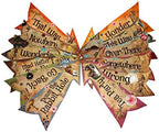 Alice in Wonderland Party Vintage Style Arrow Signs/Mad Hatters Tea Party Props Pack of 12 Signs