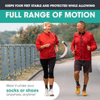 Modvel Compression Socks for Plantar Fasciitis, Achilles Tendonitis Relief - Ankle Compression Sleeve for Heel Spurs, Foot Swelling, Fatigue & Sprain - Arch Support Brace for Work, Gym, Sports, Foot Gear