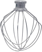 Replacement Bowl-Lift 6-Wire Whip,Compatible with KitchenAid Lift Stand Mixers Fits models K4, K5, KP50, KSM5, KSM50, KSM500PS,KSM450，KV25G and KP26M1X，The same style as KN256WW.(6 Quart)