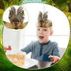 Gersoniel 24 Pcs Party Hats for Kids Party Favors Headbands Paper Party Crown for Boys Girls, Decoration Party Favors