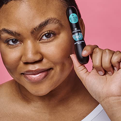 essence | What the Fake! Volumizing & Lengthening Fiber Mascara | Paraben Free | Cruelty Free (Pack of 3)