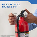 Kidde Mariner 210 Marine Fire Extinguisher for Boats, 2-A:10-B:C, 6.8 Lbs., Coast Guard Approved, Strap Bracket & Hose (Included), White