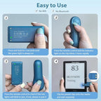 SK SYUKUYU Page Turner for Kindle Paperwhite Oasis Kobo eReaders Accessories, RF Remote Control Page Turner Clicker for ipad Tablets Reading Novels Comics, Remote Camera and Video Button(Blue)
