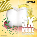 Listerine Original Antiseptic Oral Care Mouthwash to Kill 99% of Germs That Cause Bad Breath, Plaque and Gingivitis, ADA-Accepted Mouthwash, Original Flavored Oral Rinse, 1 L