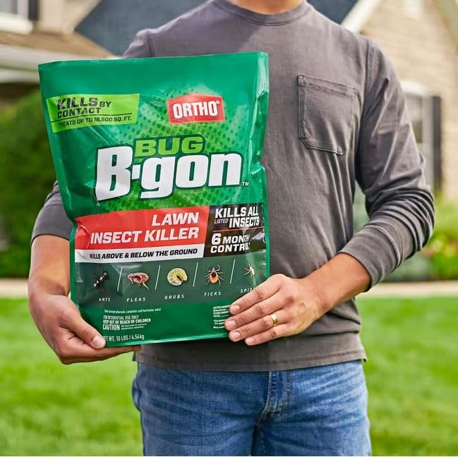 ORTHO Bug B-gon Lawn Insect Killer for Above and Below The Ground - 20 lbs.