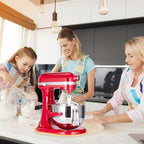 Bamboo Mixer Slider Mat for Kitchenaid 6-8 Qt Stand Mixer,Kitchen Appliance Slider Mat, KitchenAid Mixer Accessories, Mixer Appliance Moving Tray For KitchenAid, Countertop Mixer Mover Slider Board