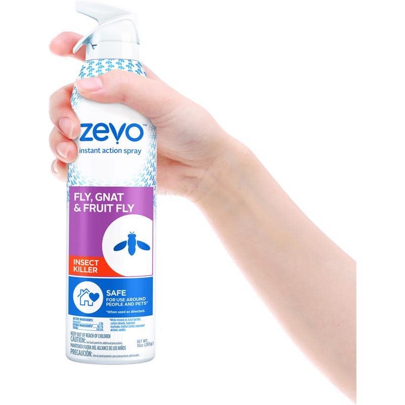 Zevo Fly, Fruit Fly, Gnat & Flying Insect Killer & Repellent (2- Pack)