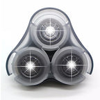 SH90 Replacement Heads for Philips Norelco Shavers Series 9000, New version of metal wheel buckle and Upgrade double-layer Precision Blades