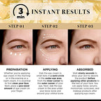 Temporary Eye Tightener Eye Cream for Under-Eye Bags, Dark Circles & Puffiness, Anti Aging Fine Lines, Firm That Delicate Skin Under Your Eyes, 30Ml
