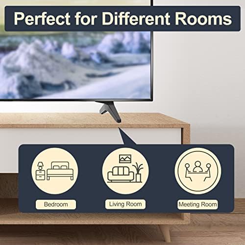 Stand for LG TV Legs Replacement, TV Stand Legs for 49 50 55 Inch LG TV Stand - 49UK6090 50UK6090 50UK6500 50UM7300 50UN7300 55UK7700 55UM7300 55UM6910 55UN7300 MAM643660 MEZ64114730 with Screws