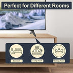 Stand for LG TV Legs Replacement, TV Stand Legs for 49 50 55 Inch LG TV Stand - 49UK6090 50UK6090 50UK6500 50UM7300 50UN7300 55UK7700 55UM7300 55UM6910 55UN7300 MAM643660 MEZ64114730 with Screws