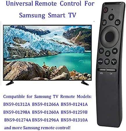 Replacement Remote Control for Samsung Smart TV LCD LED UHD QLED TVs, with Netflix, Prime Video Buttons