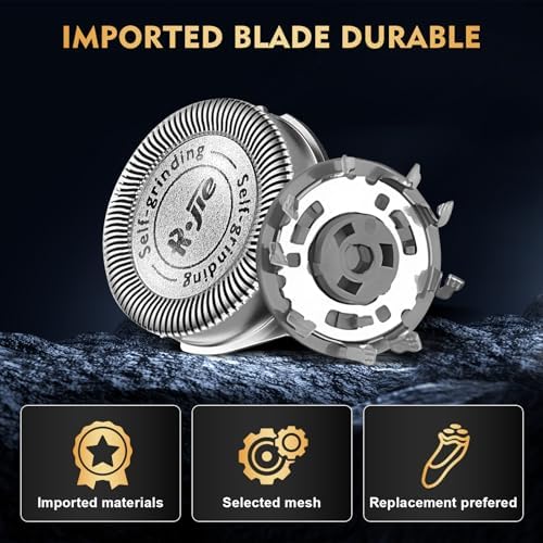 SH30 Replacement Heads for Philips Norelco Shaver Series 3000, 2000, 1000 and S1560 with Durable Sharp Blade, Razor Blades for Philips Norelco Shaver 3800, 3600, 2400, etc.