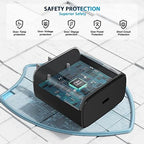 2025 New 45W Super Fast Charger USB C Android Phone Charger Fast Charging Replacement for Samsung Galaxy S25/S25 Ultra/S25+/S24 Ultra/S24/S24+/S23 Ultra/S23/S22/S20/S21/Note 10,Galaxy Tab, 6ft C Cable