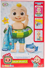 CoComelon - Splish Splash JJ Doll- with Shark Bath Squirter and Water Accessories Water Play - Toys for Kids and Preschoolers - Amazon Exclusive