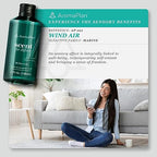 Aromaplan Hotel Scents Wind Air 5 Fl Oz, USA Fragrance- Home Luxury Aroma & Hotel Collection Diffuser Oil- Hotel Diffuser Oil for Aromatherapy- USA Made, Bigger Bottle, Bolder Aroma & Longer Lasting
