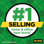 Scotch Magic Tape, Invisible, Home Office Supplies and Back to School Supplies for College and Classrooms, 6 Rolls