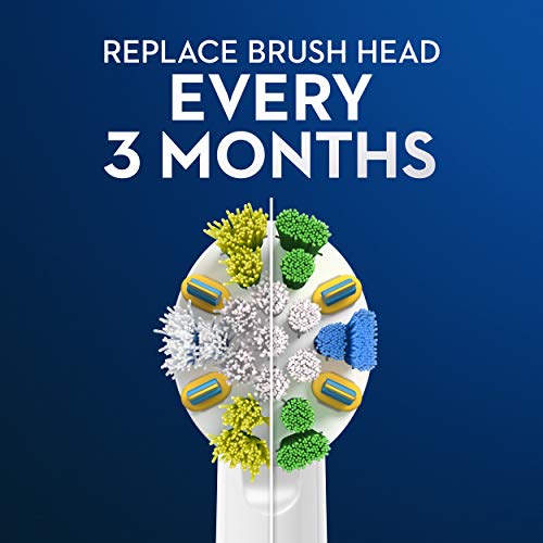 Oral-B CrossAction Electric Toothbrush Replacement Brush Heads Refill, 5 Count