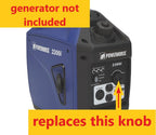 Replacement Knob Switch Run Choke for Powerhorse 2300i - 2300 Surge Watts, 1800 Rated Watts Inverter Generator - new, 3d printed part