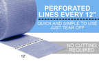 Large roll of 175 Feet of Recycled Small Plus Bubble wrap for packing, moving and shipping for your business essentials. Eco friendly and made from 90% post-consumer materials by American Bubble Boy