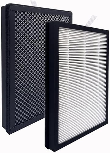 CAP-500FPK Air Purifier Replacement Filters: 2 Pack True HEPA Filters Compatible with Cuisinart CAP-500 Purxium Air Purifier