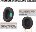 GVOEARS Replacement Ear Pads for Sennheiser HD4.50BT HD4.50BTNC HD4.40BT Headsets Earpads Replacement, Earpads Cushions for Sennheiser HD4.50BT (HD4.50 MF Black)