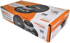 PRV AUDIO 6.5 Inch Car Speakers 200 Watts 4 Ohm, 6MB100-4 Factory Replacement Car Door Speakers (Pair) Shallow Profile