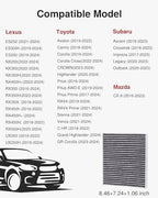 Puroma 1 Pack Cabin Air Filter with Activated Carbon, Replacement for CP157, CF12157, Select Lexus, Mazda, Subaru and Toyota Avalon, Camry, Corolla, Highlander, Prius, RAV4, Sienna, Venza