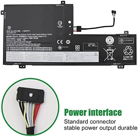L18M3PFA 5B10T83739 5B10W67258 Laptop Battery Replacement for Lenovo Yoga C740-15IML Series Notebook L18D3PF2 5B10T83740 5B10W67402 11.52V 60.3Wh 5235mAh
