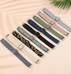 Vancle Elastic Bands for Fitbit Inspire 3 Bands Women, Breathable Adjustable Replacement Stretchy Nylon Loop Wristband Sport Straps Compatible with Fitbit Inspire 3 Fitness Tracker