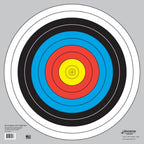 LONGBOW TARGETS 60 cm/24in Bullseye Archery (10 Ring) and Gun Targets by Longbow Targets (10 Pack)