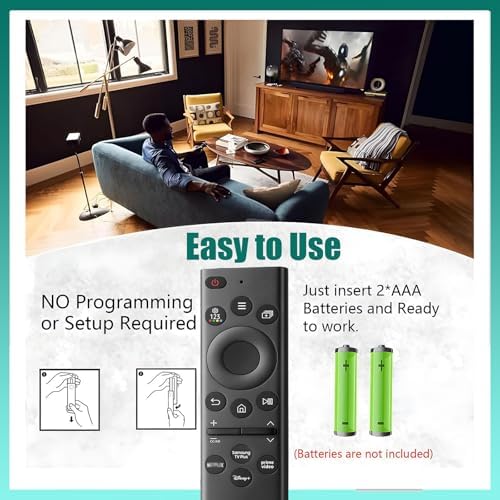 Replacement Remote for Samsung TV Remote, BN59-01385A for All Samsung Frame Smart TV Remote