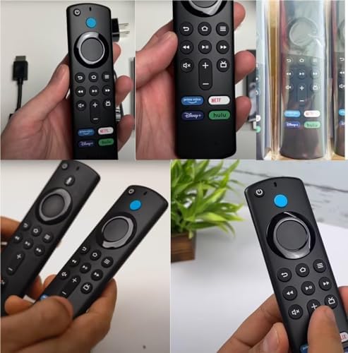 Remote Replacement Control for Fire Stick 2nd Gen, 3rd Gen, Lite, 4K,4K MAX, Fire Cube 1st Gen, 2nd Gen, 3nd Gen, Fire 3rd Gen PendantDesign Voice Replacement Control 3.16.2025