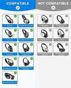 Link Dream Replacement Ear Cushions for Bose Quiet Comfort 35 Soft Protein Leather Replacement Ear Pad for Bose QC 35/25 / 15 QC2 / Ae2 / Ae2i / Ae2W / Sound Link/Sound True (Light Grey)