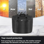 Insulated Slow Cooker Carrying Bag - Travel Bag Carrier Compatible with Ninja Foodi Possible Cooker Pro MC1000, MC1001 - Multi Cooker Carry Bag Accessories Fit From 8.5 Qt To 10 Qt Slow Cooker