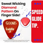 Goonis Saddle Guitar Picks | 0.8 | Guitar Picks For Acoustic & Electric Guitars | Bass Picks | Unique Saddle Design For Better Grip | Guitar & Bass Accessories