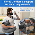 Zomaple Shoulder Surgery Pillow for Shoulder Pain Relief| Super Soft Rotator Cuff Pillow for Post-op Comfort and Arm & Shoulder Support & Healing